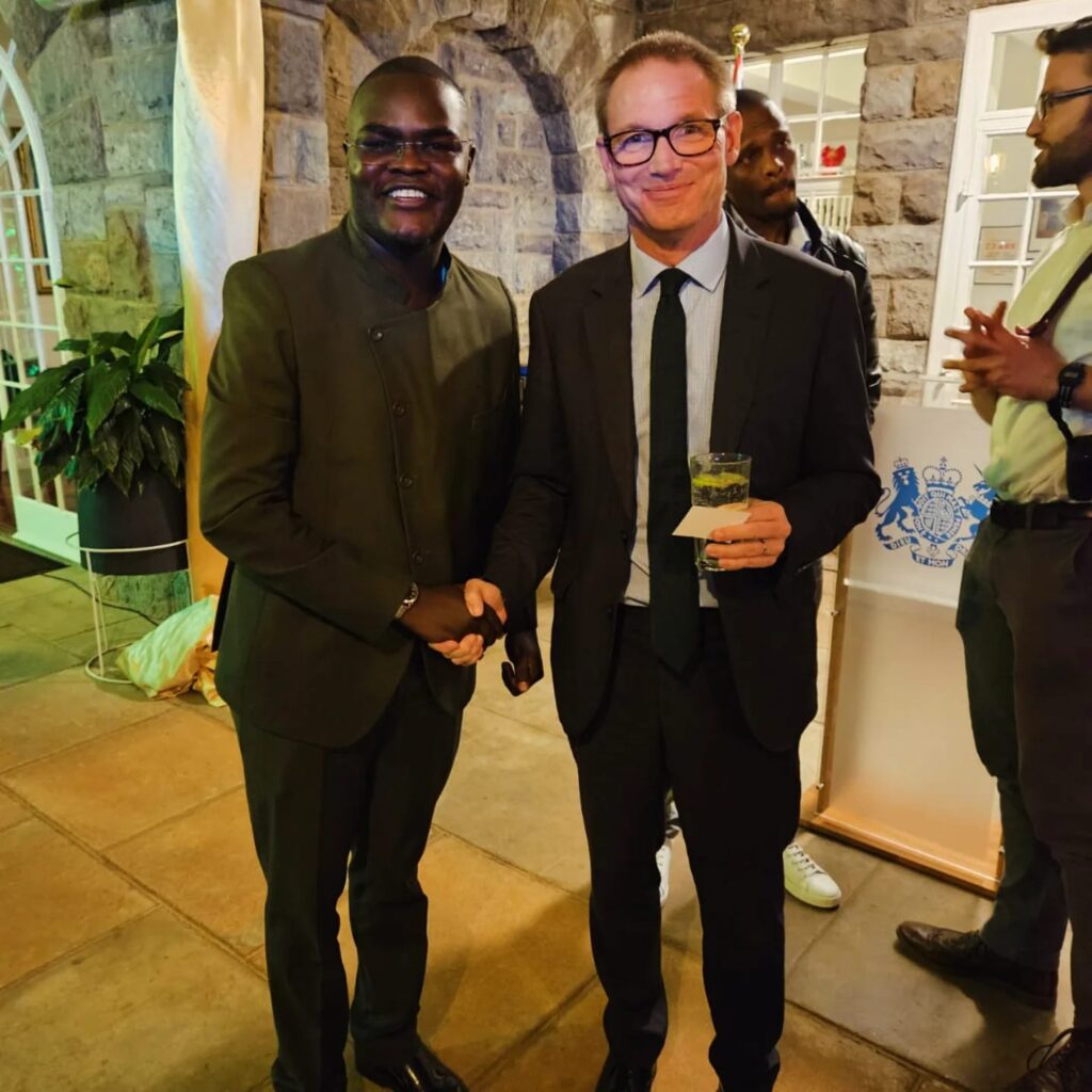British High Commissioner H.E Neil Wigan OBE